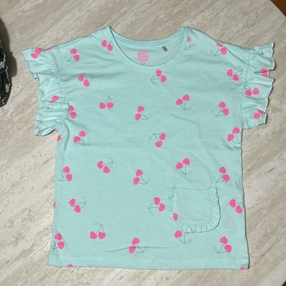 Cool Club Little Girl Cherry Hearts T-Shirt *7